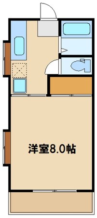 ヤングハイムＡ棟の物件間取画像